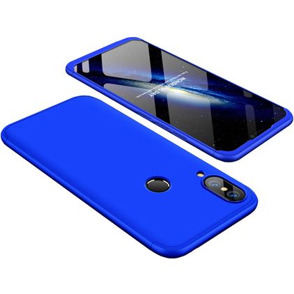 Mobigear TriGuard Huawei Nova 3 Hoesje Hardcase Backcover - Blauw