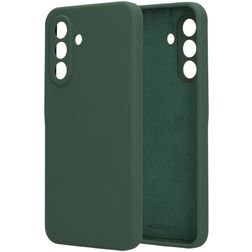 Mobiparts Samsung Galaxy A36 Siliconen Hoesje Backcover - Forest Green