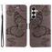 Mobigear Butterfly Samsung Galaxy A26 Hoesje Bookcase Portemonnee - Grijs