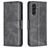 Mobigear Excellent Samsung Galaxy A55 Hoesje Bookcase Portemonnee - Zwart