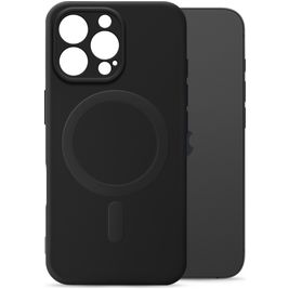 My Style Protective Flex iPhone 16 Pro MagSafe Hoesje Flexibel TPU Backcover - Zwart