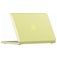 Mobigear Crystal Case MacBook Neo 13 Inch (2026) Hoes Hardshell Laptopcover MacBook Case - Citrus yellow - Model A3404