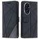Mobigear Rhombus HONOR 200 Hoesje Bookcase Portemonnee - Zwart