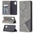 Mobigear Rhombus Slim Samsung Galaxy A32 4G Hoesje Bookcase - Grijs