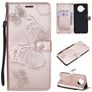 Mobigear Butterfly Xiaomi Mi 10T Lite Hoesje Bookcase Portemonnee - Roségoud