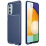 Mobigear Racing Samsung Galaxy M23 Hoesje Flexibel TPU Backcover - Blauw