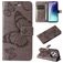 Mobigear Butterfly Xiaomi Redmi 14C Hoesje Bookcase Portemonnee - Grijs