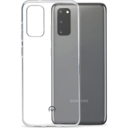 Mobilize Gelly Doorzichtig Samsung Galaxy S20 Hoesje Flexibel TPU Backcover - Transparant