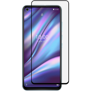 Mobigear Premium Wiko View 5 Glazen Screenprotector - Case Friendly - Zwart