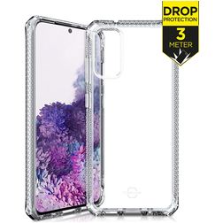 ITSKINS SpectrumClear Doorzichtig Samsung Galaxy S20 Hoesje Flexibel TPU Backcover Shockproof - Transparant