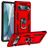 Mobigear Armor Ring Google Pixel 7 Pro Hoesje Hardcase Backcover Shockproof met Ringhouder - Rood