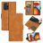 Mobigear Slim Magnet POCO X3 GT Hoesje Bookcase Portemonnee - Cognac