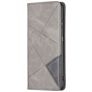Mobigear Rhombus Slim Nokia G11 Hoesje Bookcase - Grijs