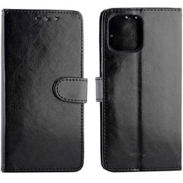 Mobigear Wallet Xiaomi Mi 11 Lite Hoesje Bookcase Portemonnee - Zwart