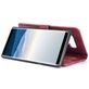 Mobigear Snap Button Samsung Galaxy Note 9 Hoesje Uitneembare 2in1 Bookcase Portemonnee - Rood