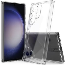 Mobigear Crystal Doorzichtig Samsung Galaxy S24 Ultra Hoesje Hardcase Backcover - Transparant