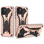 Mobigear Armor Stand Samsung Galaxy A03 Hoesje Hardcase Backcover Shockproof met Standaard - Roségoud