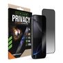Striker Xtreme Impact Privacy iPhone 16 Pro Glazen Screenprotector Privacy - Case Friendly - Zwart