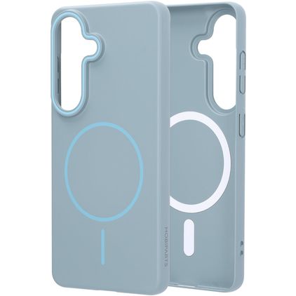 Mobiparts Slim Line Samsung Galaxy S26 MagSafe Hoesje Hardcase Backcover - Sage Green