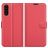 Mobigear Classic Sony Xperia 10 III Hoesje Bookcase Portemonnee - Rood