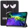 Mobigear Tri-Fold iPad Pro 11 Inch (2022) Hoes Bookcase - Do Not Touch