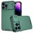 Mobigear Cam Slide iPhone 14 Pro Max Hoesje Hardcase Backcover met Camera Slider - Groen