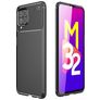 Mobigear Racing Samsung Galaxy M32 4G Hoesje Flexibel TPU Backcover - Zwart