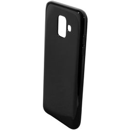 Mobiparts Classic Samsung Galaxy A6 (2018) Hoesje Flexibel TPU Backcover - Zwart
