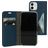 Mobiparts Classic Wallet iPhone 12 Mini Hoesje Bookcase Portemonnee - Blauw
