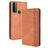 Mobigear Sensation TCL 20 SE Hoesje Bookcase Portemonnee - Bruin