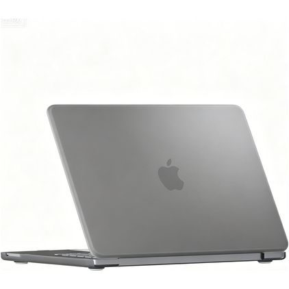 Mobigear Matte MacBook Neo 13 Inch (2026) Hoes Hardshell Laptopcover MacBook Case - Grijs - Model A3404