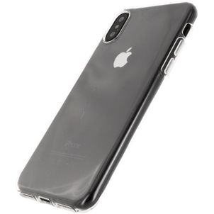 Mobilize Gelly Doorzichtig iPhone X Hoesje Flexibel TPU Backcover - Transparant