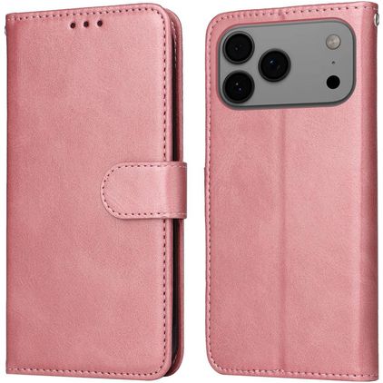 Mobigear Wallet iPhone 18 Pro Max Hoesje Bookcase Portemonnee - Roségoud