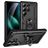 Mobigear Armor ring Samsung Galaxy S25 Ultra Hoesje Hardcase Backcover Shockproof met Ringhouder - Zwart