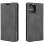 Mobigear Retro Slim iPhone 12 Pro Hoesje Bookcase Portemonnee - Zwart