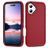 Mobigear Rugged iPhone 17 Hoesje Hardcase Backcover Shockproof - Rood