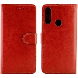 Mobigear Wallet OPPO A31 Hoesje Bookcase Portemonnee - Bruin