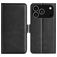 Mobigear Slim Magnet iPhone 17 Pro Hoesje Bookcase Portemonnee - Zwart