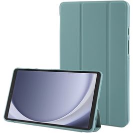 Mobigear Tri-Fold Gel Samsung Galaxy Tab A9 (2023) Hoes TPU,Kunstleer Bookcase - Groen