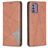 Mobigear Rhombus Slim Nokia G42 Hoesje Bookcase - Bruin