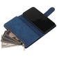 Mobigear Zipper iPhone 12 Mini Hoesje Bookcase Portemonnee - Blauw