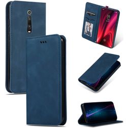 Mobigear Retro Slim Xiaomi Mi 9T Hoesje Bookcase Portemonnee - Blauw