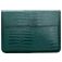 Mobigear Envelope Croco Laptop Sleeve 15 - 16 inch Laptop hoes - Groen