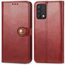 Mobigear Snap Button Realme GT Master Edition Hoesje Bookcase Portemonnee - Bruin