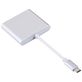 Mobigear USB-C naar HDMI / USB-A / USB-C Hub - Zilver