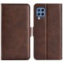 Mobigear Slim Magnet Samsung Galaxy M22 Hoesje Bookcase Portemonnee - Bruin