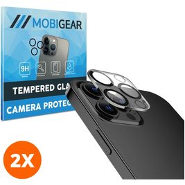 Mobigear iPhone 12 Pro Max Glazen Camera Protector - Case Friendly (2-Pack)
