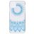 Mobigear Design iPhone 11 Pro Max Hoesje Flexibel TPU Backcover - Transparant / Blauw