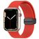 Mobigear Sport Mag Siliconen Apple Watch Bandje Magneetsluiting - 42/41/40/38 mm - Rood