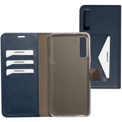 Mobiparts Classic Wallet Samsung Galaxy A7 (2018) Hoesje Bookcase Portemonnee - Blauw